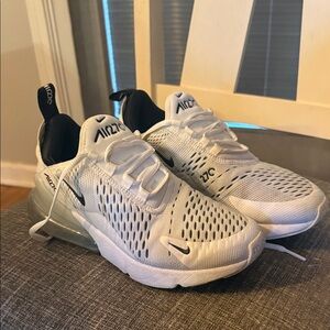 Nike Air Max 270 White and Black Women’s Sneakers